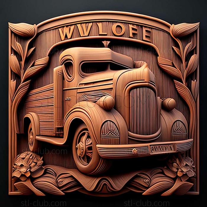 3D мадэль Dodge WC (STL)